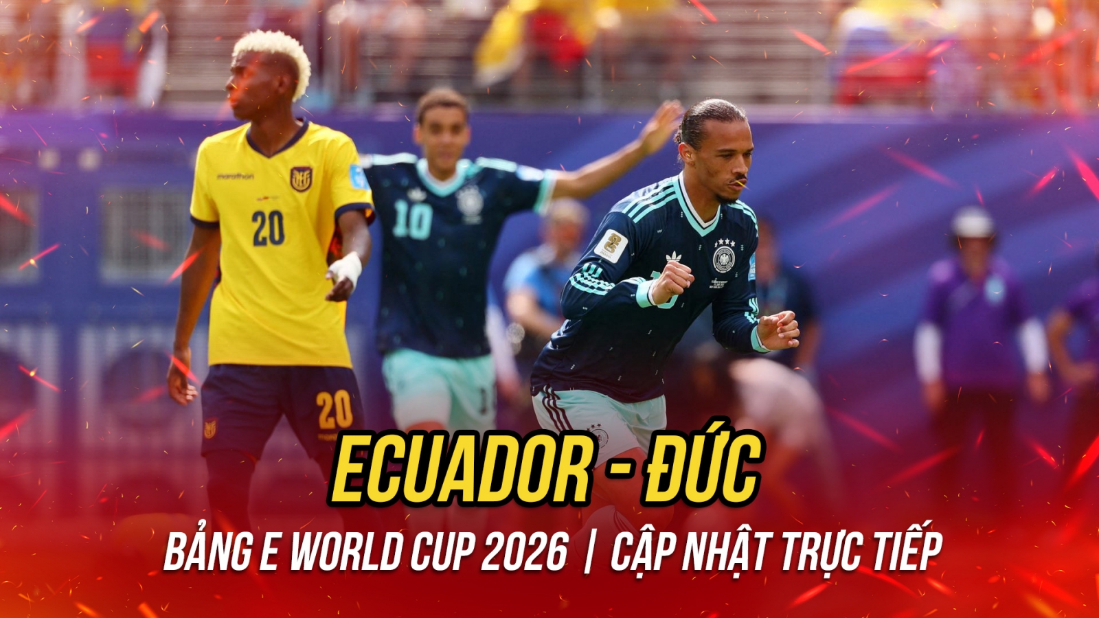 Trực tiếp Ecuador 1-1 Đức: Nilson Angulo ghi siêu phẩm